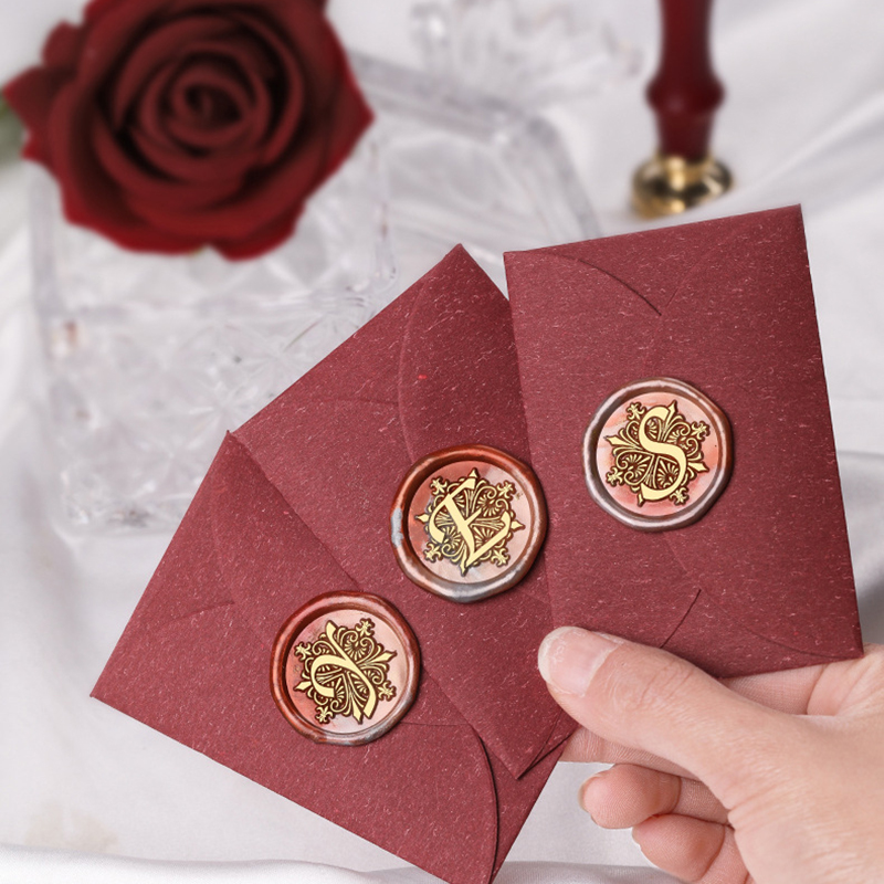 Wax Seal Stamps Head 26 Letter - Wax Seal Letter Kit 评论和价格
