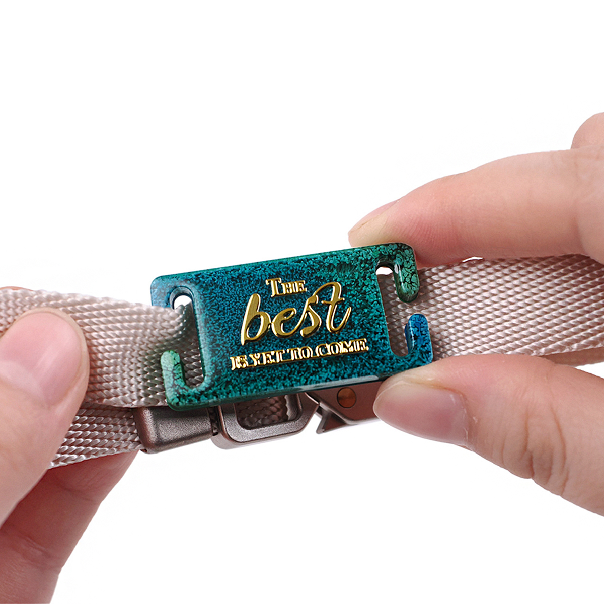 DIY Cat Dog ID Tag Silicone Mo - Name Necklace Custom 评论和价格