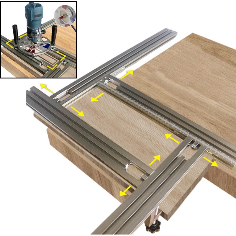 Routing Jig Frame System Trimm - Engraved Wood Frame 评论和价格