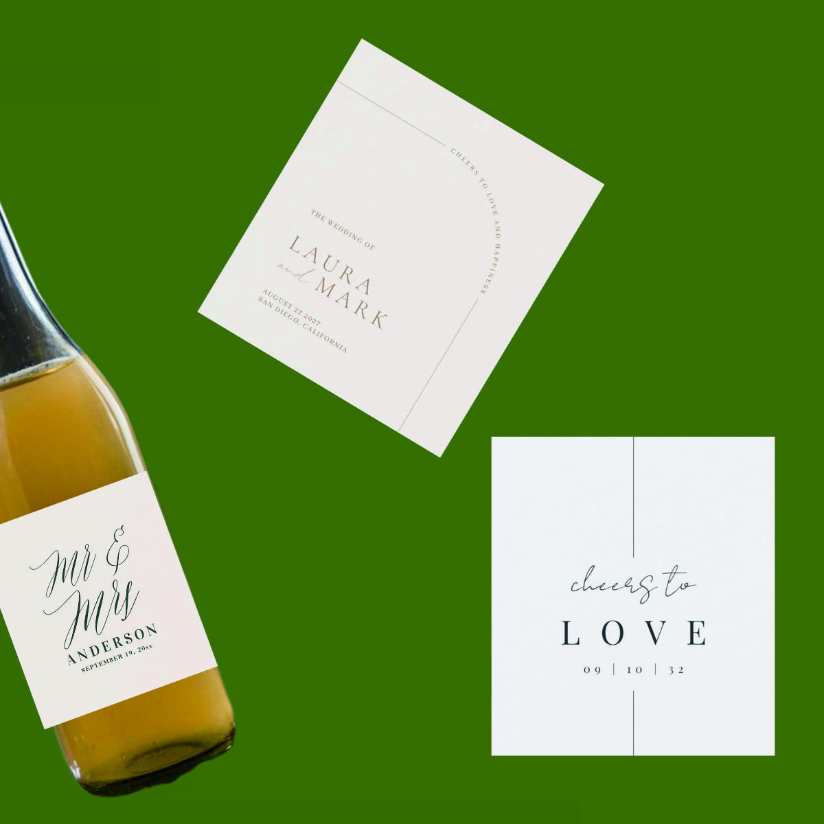 Customized bottle stickers for - Personalised Candle Label 评论和价格