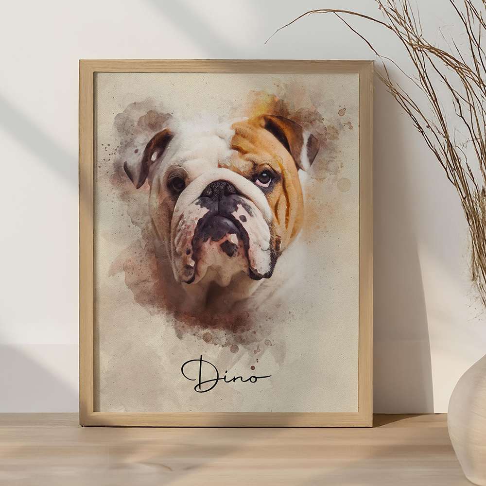 Personalized Pet Portraits Pho - Pet Portrait Custom 评论和价格