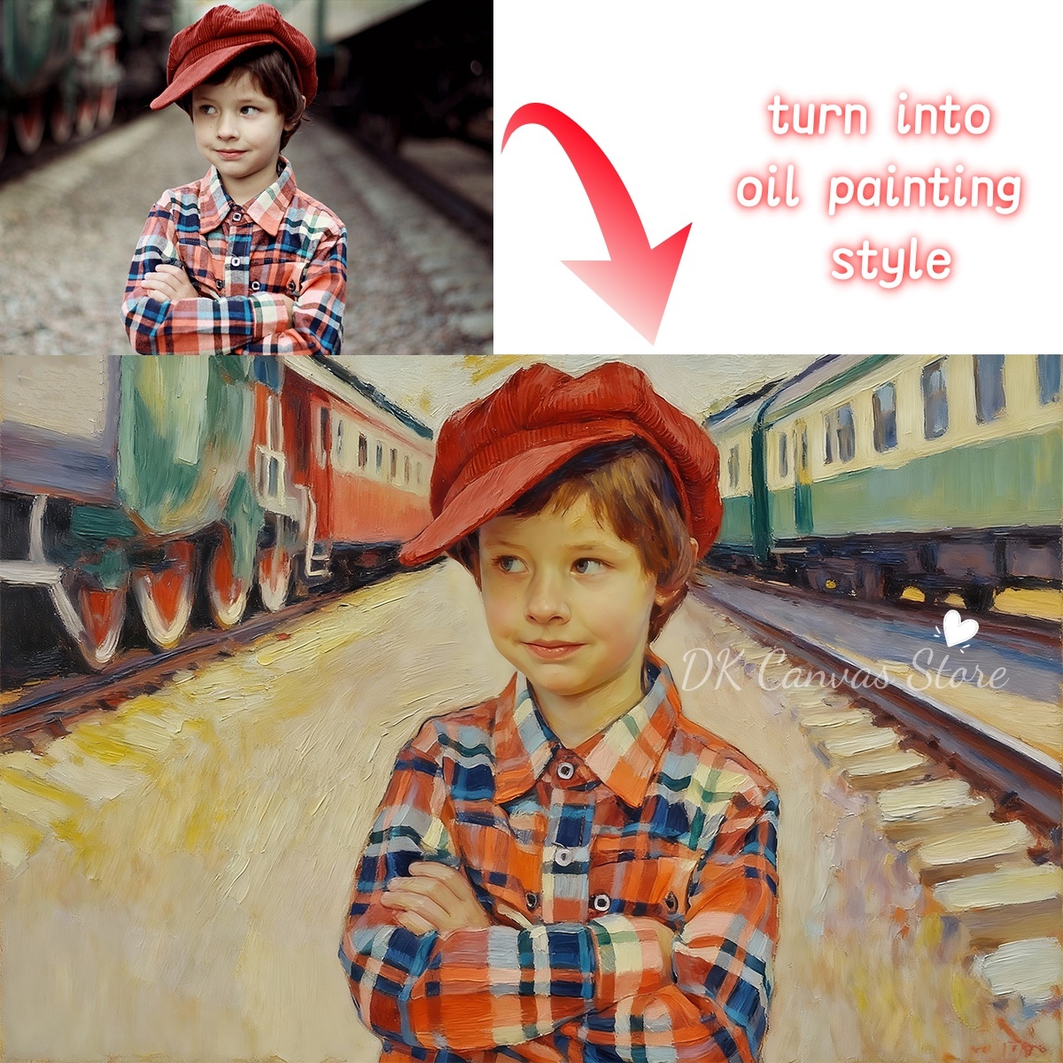 Personalized Custom Oil Painti - Pet Portrait Custom 评论和价格