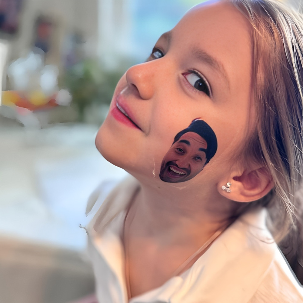 Custom Face Temporary Tattoos, - Pet Portrait Custom 评论和价格