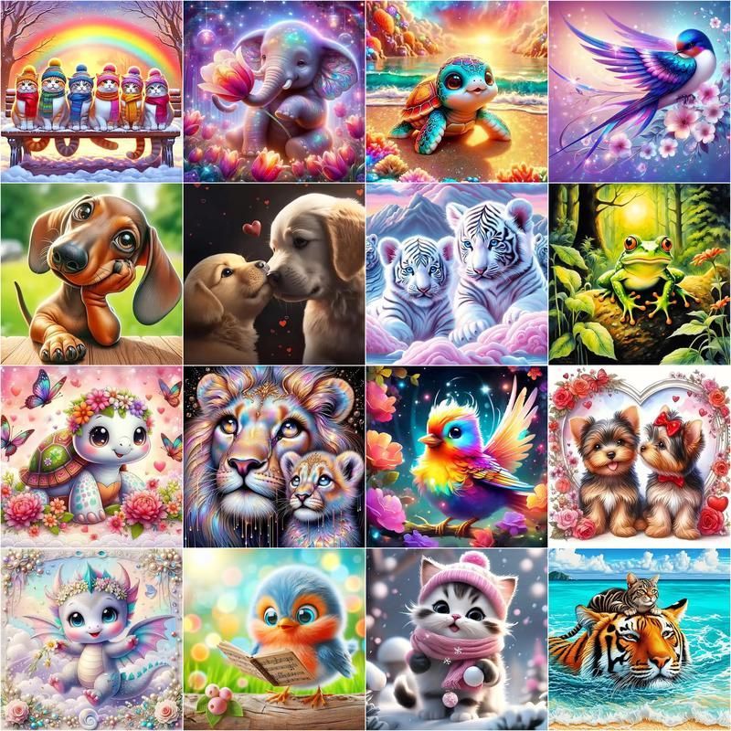 1pc frameless  5d Diamond Pain - Photo Mosaic Print 评论和价格