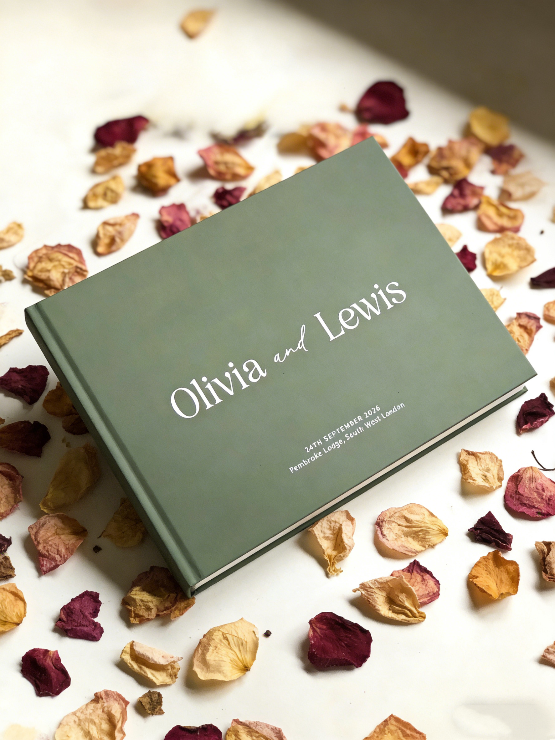 Custom Wedding Guest Book Pers - Custom Photo Book 评论和价格