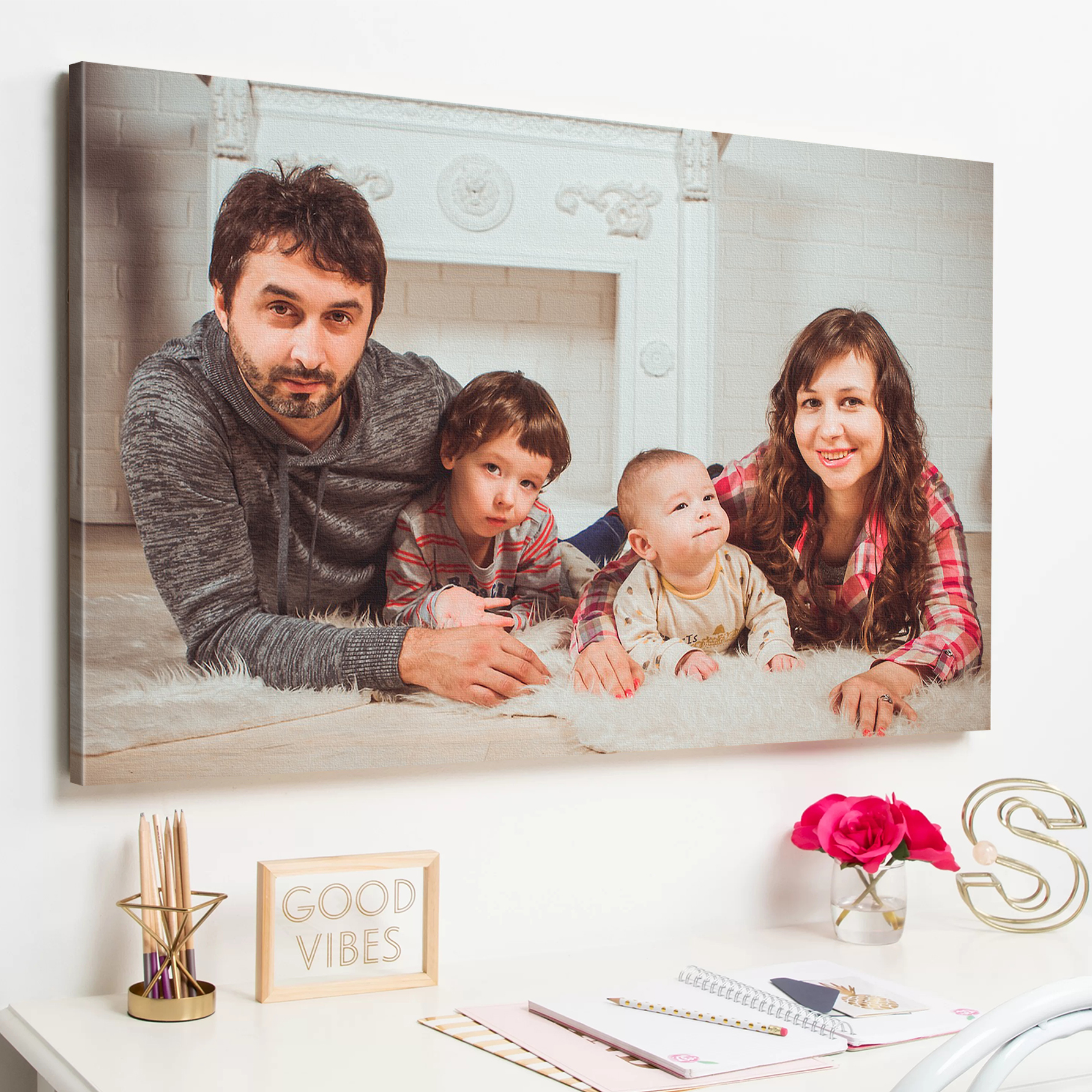 1Pc Custom Big Size Canvas Pos - Pet Portrait Custom 评论和价格