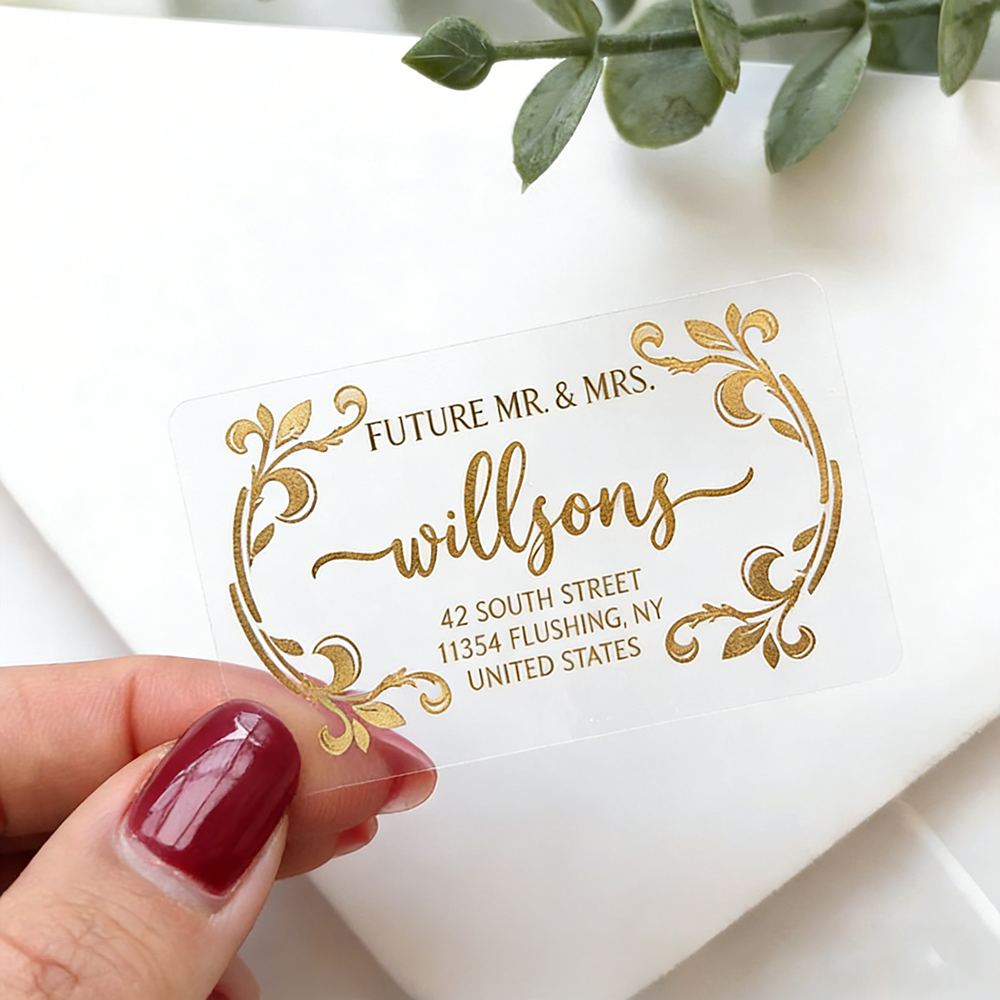 Custom Gold Foil Labels Person - Personalised Candle Label 评论和价格