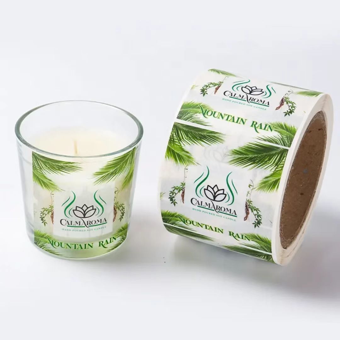 Custom self-adhesive wax seal  - Personalised Candle Label 评论和价格
