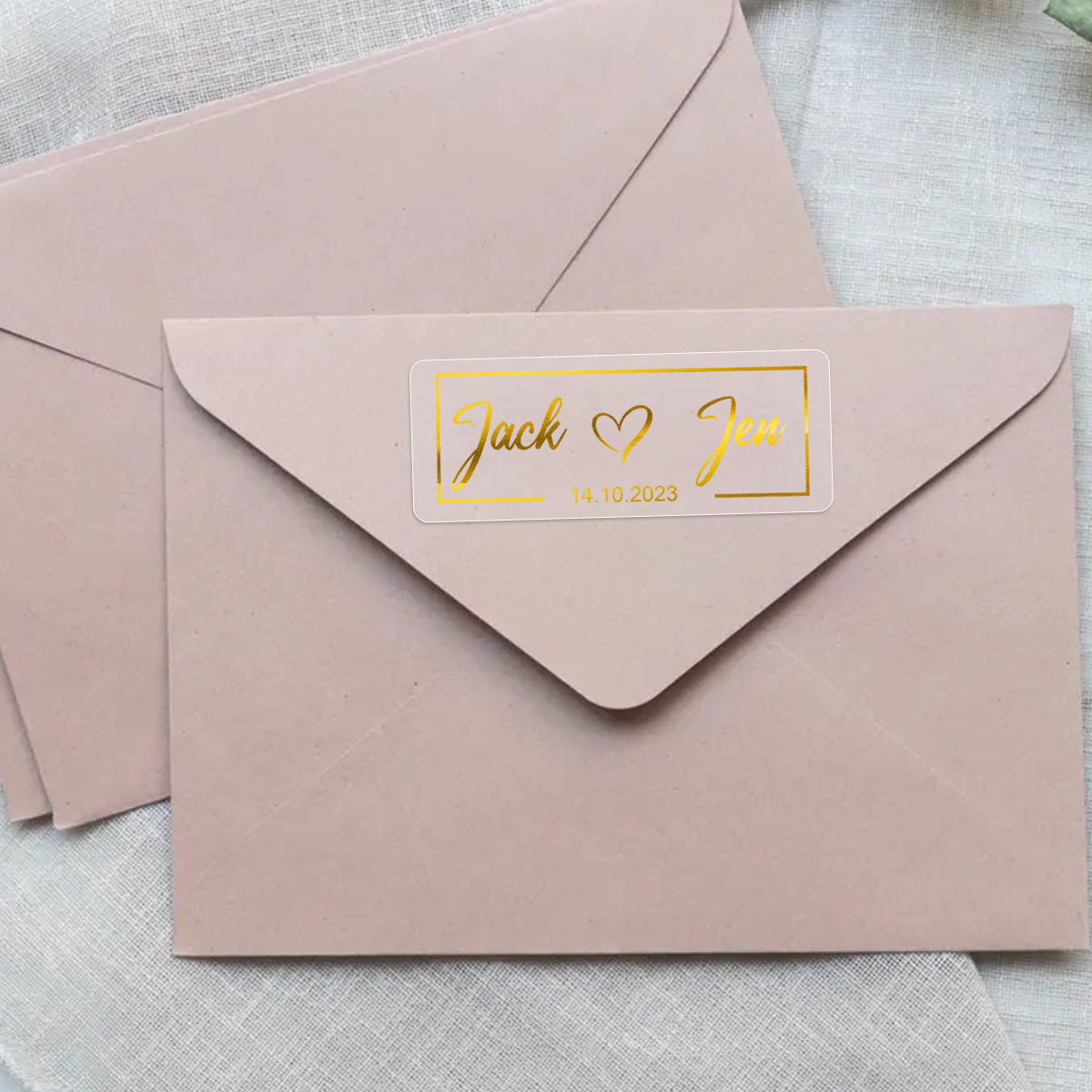 30-240pcs Custom Gold Stamping - Personalised Candle Label 评论和价格