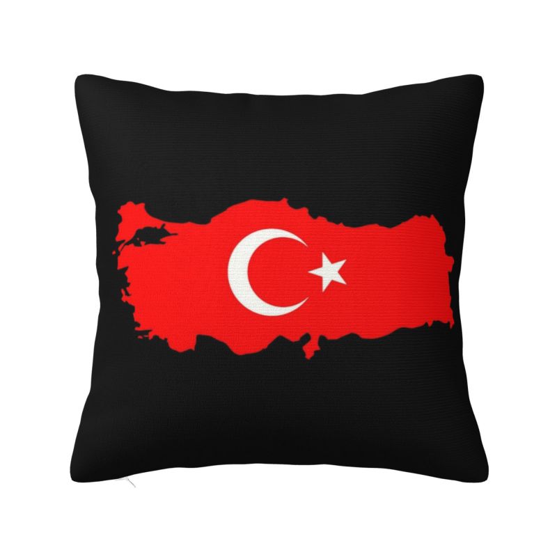 Custom Turkey Flag Map Pillow  - Custom Star Map 评论和价格