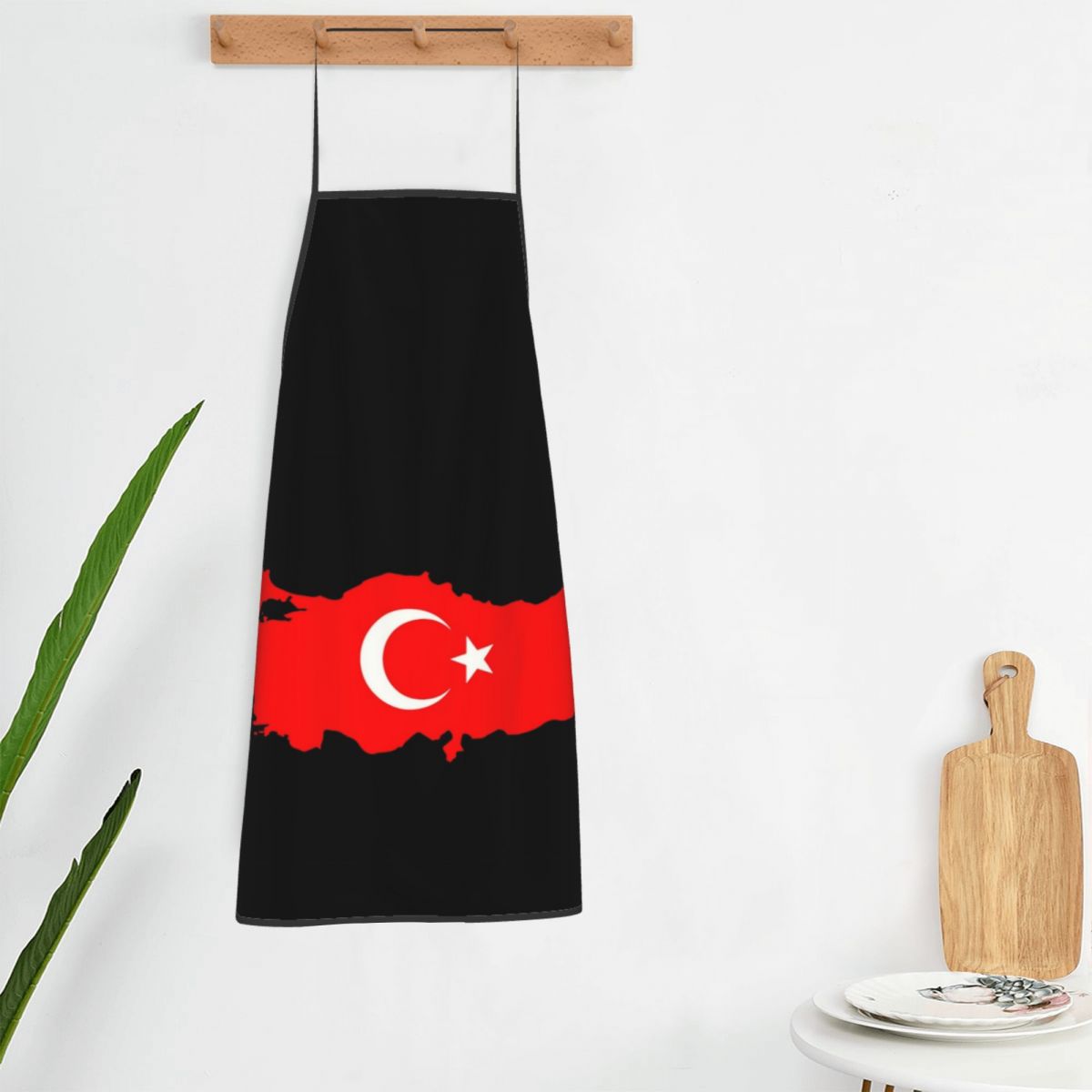 Custom Bib Turkey Flag Map Apr - Custom Star Map 评论和价格