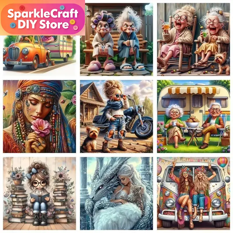 1pc frameless   Full Square Di - Photo Mosaic Print 评论和价格