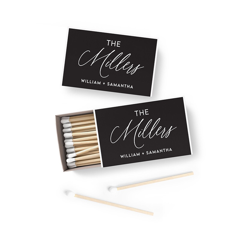 50/100PCS Personalized Matchbo - Personalised Candle Label 评论和价格