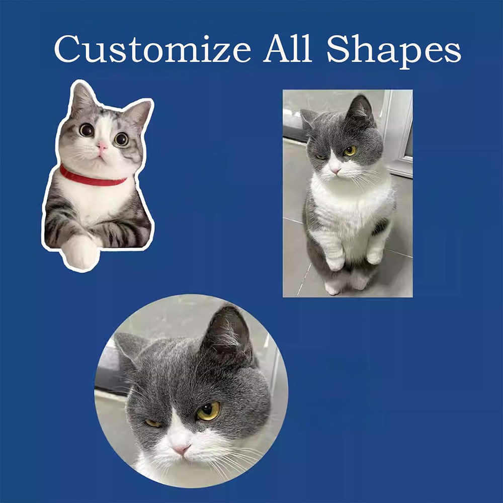 Custom Dog Animal Stickers Fun - Pet Portrait Custom 评论和价格