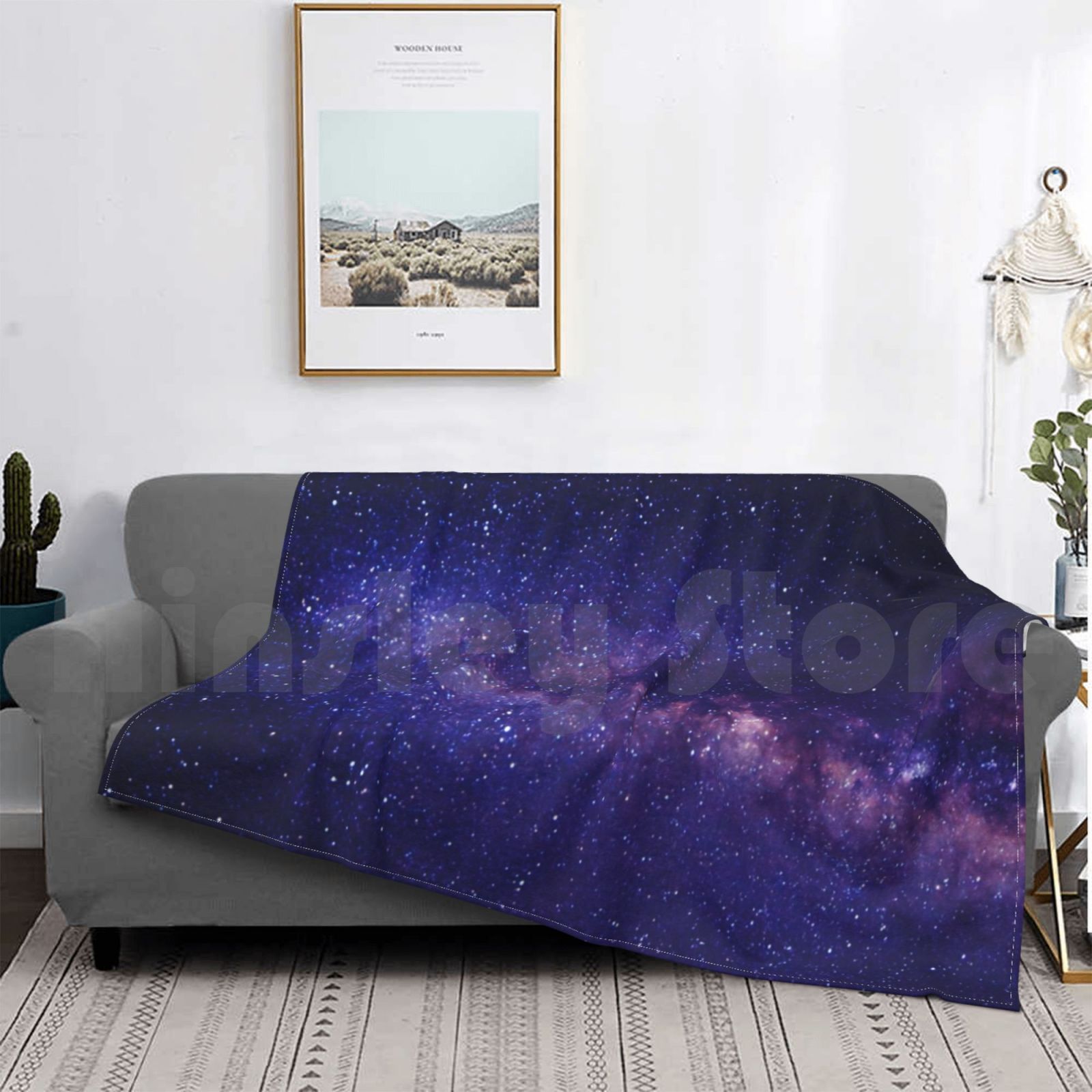 Solar System-Night Sky Blanket - Custom Night Sky 评论和价格